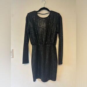 Black sequin dress XS/S
